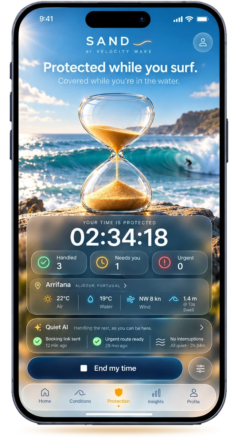 SAND preview: protected while you surf